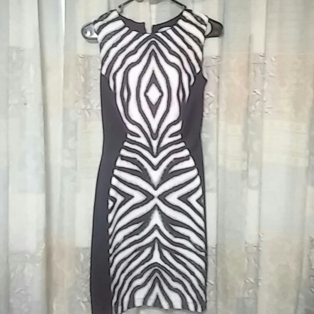 Bisiu bisou geo print dress